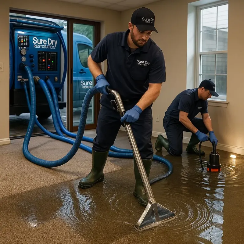 Water Extraction and Removal process in Gautier, MS